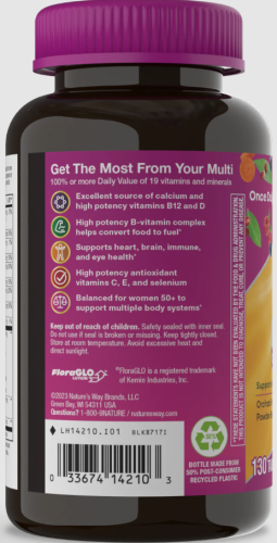 Alive! Women’s 50+ Complete Multivitamin (витамины для женщин старше 50 лет) 130 табл (Nature's Way) фото 4