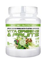 Vita Greens & Fruits with Stevia 600 г (Scitec Nutrition)