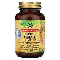 Female Herbal Complex (Травяной Комплекс для Женщин) 50 капсул (Solgar)