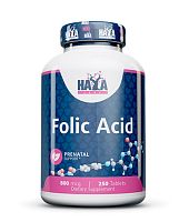 Folic Acid 800 мкг (Фоливая Кислота) 250 таблеток (Haya Labs)