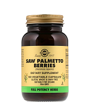 Solgar Ягоды со Пальметто (Saw Palmetto Berries) 100 капсул