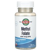 Methyl Folate (Метил фолат) 400 мкг 90 таблеток (KAL)