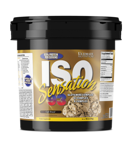 Протеин Ultimate Nutrition Iso Sensation 93 2270 гр. (5lb)