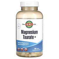 KAL Magnesium Taurate+ (Таурат магния+) 400 мг. 180 таблеток