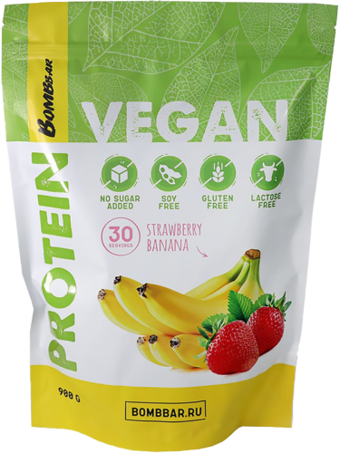 Vegan Protein (вегетарианский протеин) 900 гр (Bombbar) Vegan Protein (вегетарианский протеин) 900 гр (Bombbar)