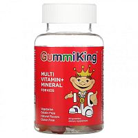 Multi-Vitamin + Mineral for Kids (Мультивитамины для детей) 60 мармеладок (GummiKing) 