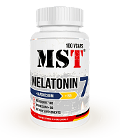 Melatonin 7 мг Magnesium B6 (Мелатонин, магний, витамин B6) 100 вег капсул (MST)