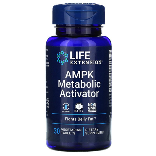 Life Extension AMPK Metabolic Activator (Активатор метаболизма) 30 вегетарианских таблеток