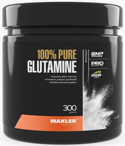 Maxler 100% Pure Glutamine (Глутамин) 300 г.