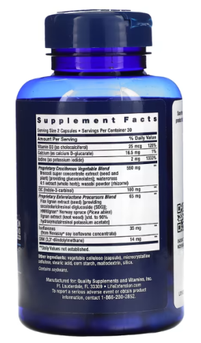 Life Extension Breast Health Formula (Состав для здоровья молочных желез) 60 капсул фото 2
