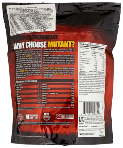 Mutant Whey 908 г (мягкая упаковка) фото 3