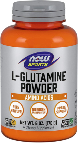 Now Foods Sports L-Glutamine Powder (L-Глютамин в порошке) 170 г.