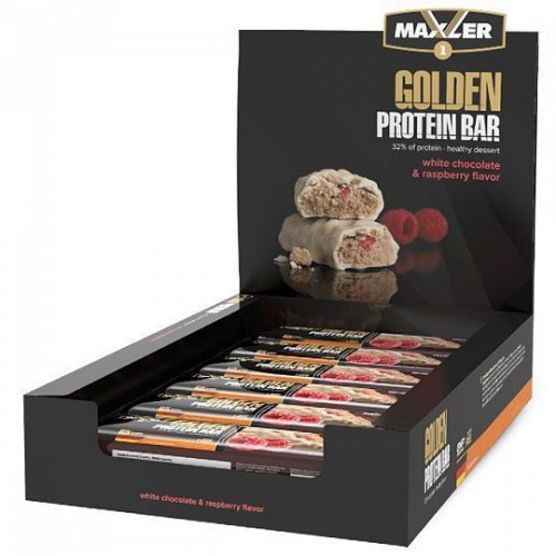 Батончики Maxler Golden Protein Bar 12 шт. x 65 г.