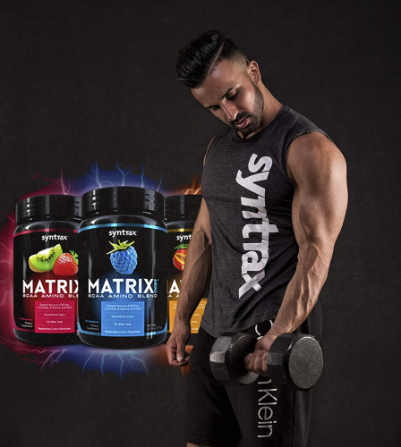 Matrix Bcaa Amino Blend (БЦАА + L-Цитруллин) 370 грамм (Syntrax) фото 3