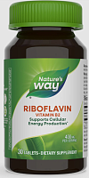 Riboflavin Vitamin B-2 400 mg (Витамин B-2 Рибофлавин 400 мг) 30 таблеток (Nature's Way)