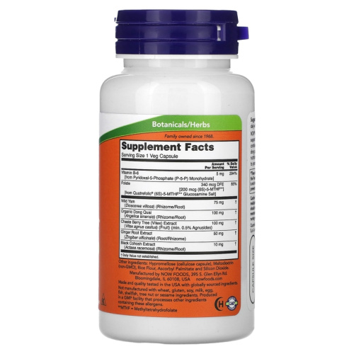 Now Foods Female Balance (Женские мультивитамины) 90 капсул фото 2