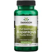 Asparagus Young Shoots 400 mg срок 06.2024 (Молодые побеги спаржи 400 мг) 60 капсул (Swanson)