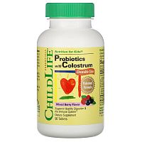 Probiotics with Colostrum (Пробиотик с молозивом) 90 таблеток (ChildLife)