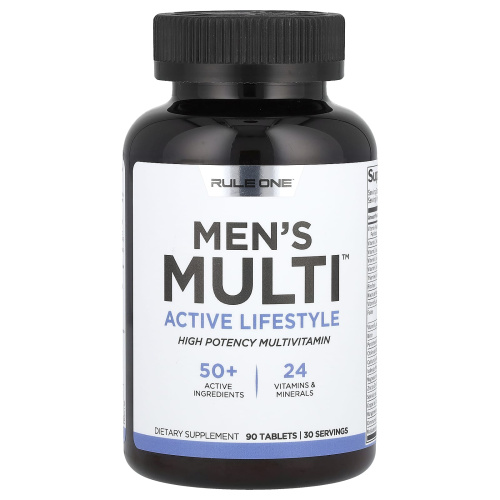 Men's Multi Active Lifestyle Multivitamin 90 таблеток (Rule One) фото 4