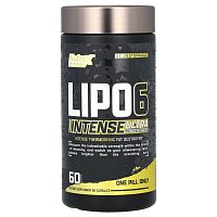 Lipo-6 Black Intense Ultra Concentrate 60 капсул (Nutrex)