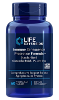 Life Extension Immune Senescence Protection Formula Standardized Cistanche Reishi Pu-erh Tea (Формула защиты от иммунного старения) 60 вегетарианских таблеток