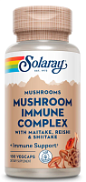 Mushroom Immune Complex with Maitake, Reishi & Shiitake 100 вег капсул (Solaray)