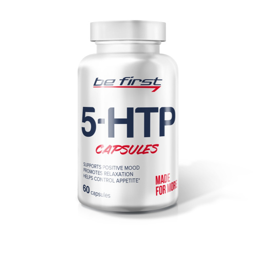 Be First 5-HTP (5-Гидрокситриптофан) 60 капсул фото 3