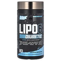 Lipo-6 Diuretic (диуретик) 80 капсул (Nutrex)