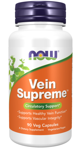 Now Foods Vein Supreme (Поддержка здоровья сосудов) 90 растительных капсул