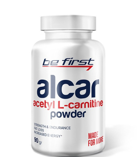 Be First Alcar Acetyl L-Carnitine HCL Powder (Ацетил Л-Карнитин Гидрохлорид в порошке) 90 г.  фото 2