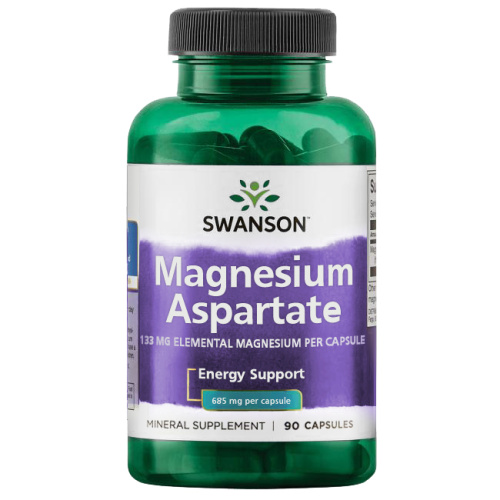 Magnesium Aspartate 685 mg (Аспартат Магния 685 мг) 90 капсул (Swanson)