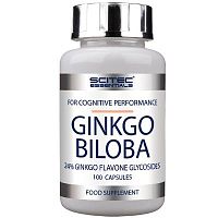 Ginkgo Biloba (Гинкго Билоба) 100 капсул (Scitec Nutrition)