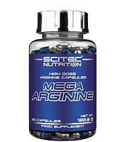Mega Arginine 1300 mg (Мега Аргинин 1300 мг в капсуле) 90 капсул (Scitec Nutrition)