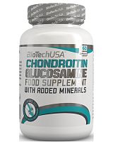 Glucosamine Chondroitin (Flex Formula) 60 капсул (BioTech)