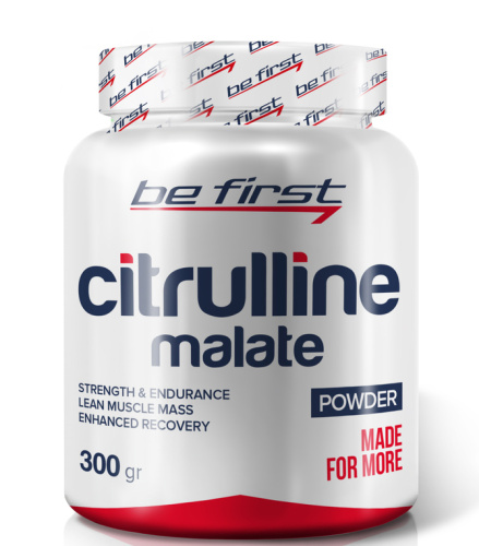 Citrulline Malate Powder (Без Вкуса) 300 г (Be First) фото 3