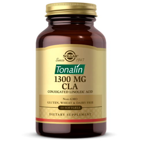 Solgar Tonalin CLA конъюгированная линолевая кислота 1300 мг. 60 мягких капсул