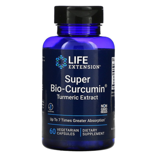 Life Extention Super Bio-Curcumin (Супер Био-Куркумин) 400 мг. 60 капсул