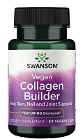 Vegan Collagen Builder Featuring Dermaval (выработка коллагена) 60 капсул (Swanson)