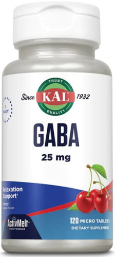 KAL Gaba (ГАМК) ActivMelt 25 мг. 120 микро таблеток
