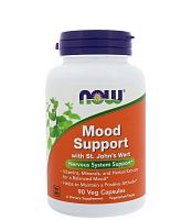Now Foods Mood Support со зверобоем (Поддержка настроения) 90 растительных капсул