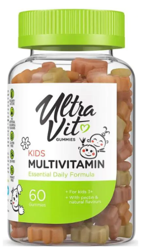 Gummies Kids Multivitamin (Витаминно-минеральный комплекс для детей) 60 мармеладок (UltraVit)