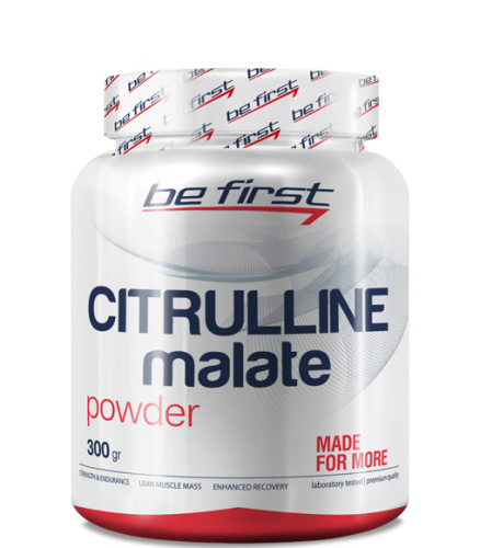 Citrulline Malate Powder (Без Вкуса) 300 г (Be First) фото 2