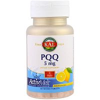 PQQ 5 мг (Пирролохинолинхинон) 60 леденцов (KAL)