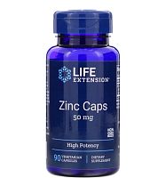 Life Extension Zinc Caps (Цинк) 90 растительных капсул