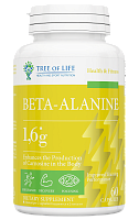 Beta-Alanine 1.6g 60 капсул (Tree of Life)