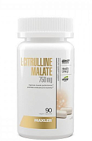 Maxler L-Citrulline Malate (L-Цитруллин Малат) 750 мг. 90 растительных капсул