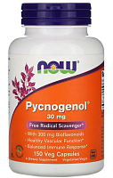 Now Foods Pycnogenol (Пикногенол) 30 мг. 150 растительных капсул