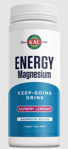 KAL Energy Magnesium (Малат Магния) 14,3 OZ Powder 325 мг. 405 г.