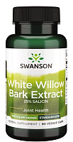 White Willow Bark Extract срок 03.2024 500 мг 60 вег капсул (Swanson)