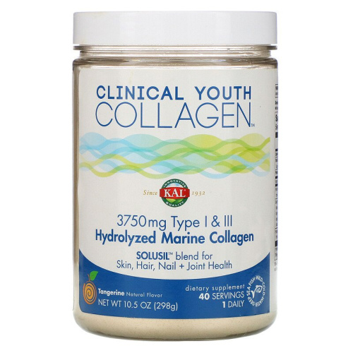 KAL Hydrolyzed Marine Collagen (Морской коллаген) 3750 мг. 298 г.
